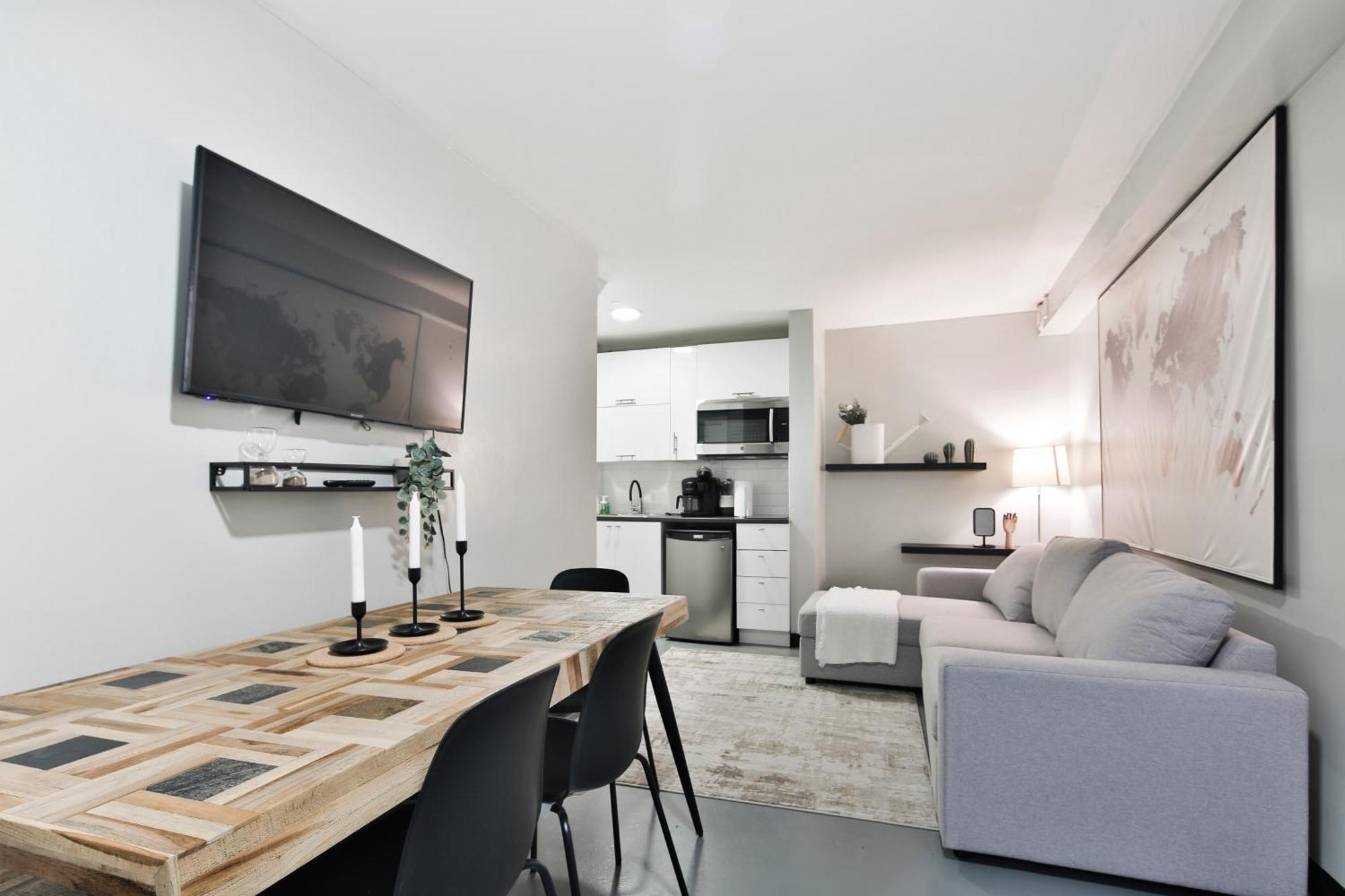 Апарт отель Parc Avenue Lofts Монреаль Экстерьер фото